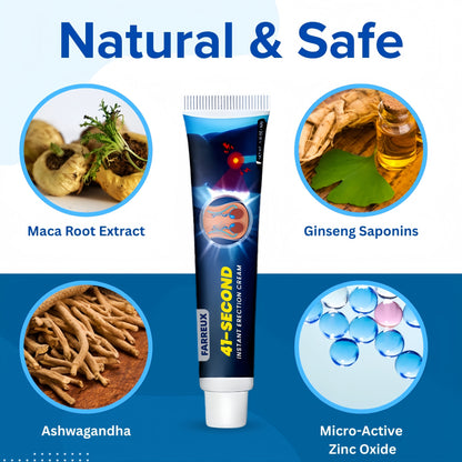 Official Store | RZXEA™ 41-Second Instant Erection Cream: Instant Lift. Hours of Confidence