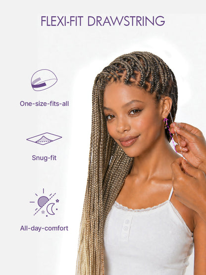 ☁🏡🐈Ready-to-Wear Preprocessed Swiss Lace Dread Wig💕