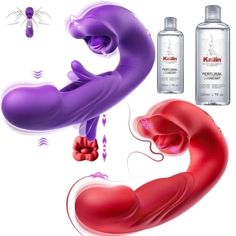 💋 Unleash 2026’s Ultimate Pleasure 💋 G-Spot Vibrator Female Sex Toy ，7 slapping vibration modes and 5 licking modes