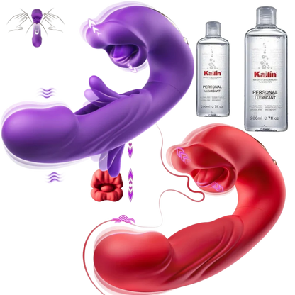 💋 Unleash 2026’s Ultimate Pleasure 💋 G-Spot Vibrator Female Sex Toy ，7 slapping vibration modes and 5 licking modes