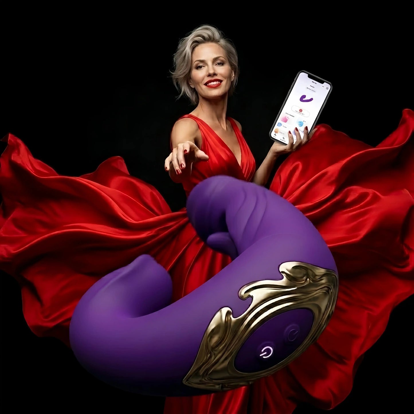 💋 Unleash 2026’s Ultimate Pleasure 💋 G-Spot Vibrator Female Sex Toy ，7 slapping vibration modes and 5 licking modes