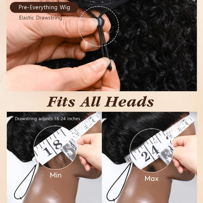 Double Drawn 3D Loose Wave Virgin Human Hair Transparent Full Lace Front Glueless Wig with Curtain Bangs Flash Sale