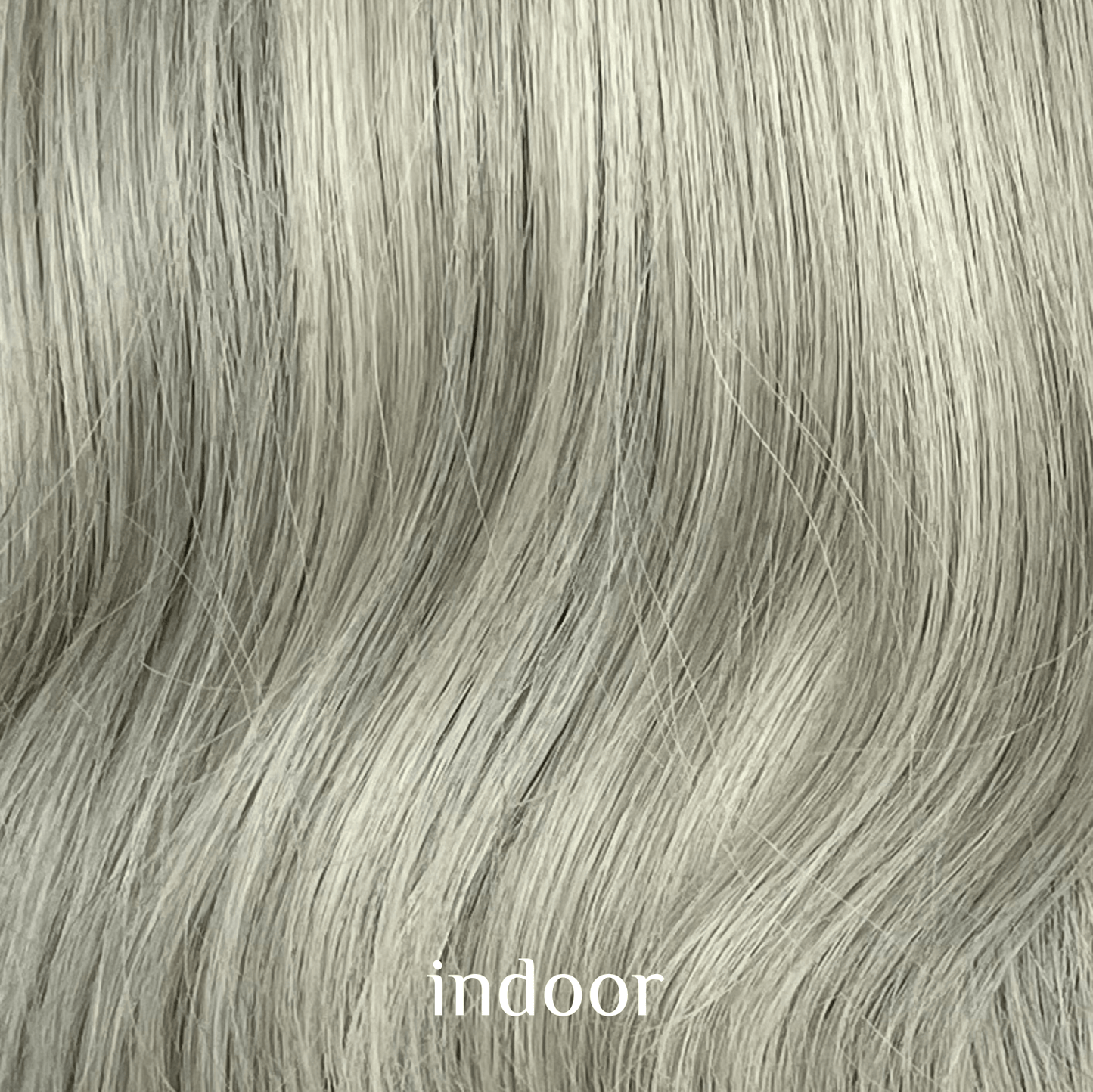 Raregen Lumi 14” | PureHand Remy Human Hair Wig-Rooted Cool Blonde with Highlights
